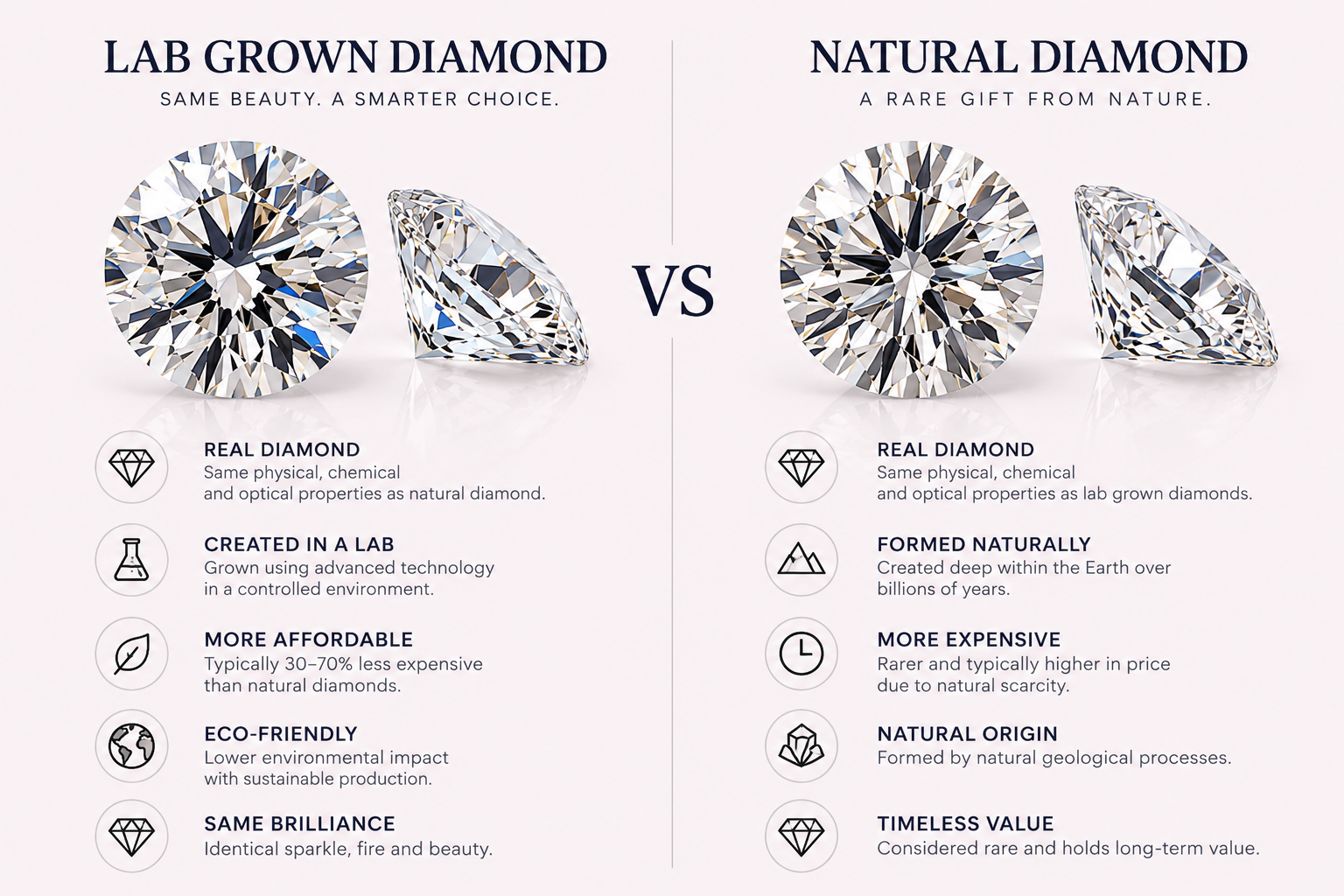 Lab-Grown vs Natural Diamonds