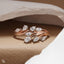 Multi-Shape Diamond Bypass Ring with Curved Bands and Mixed-Cut Stones – 2.00 CT Total Diamond Weight, 4.00 g Metal Weight