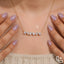Multi-Shape Diamond Necklace with Mixed-Cut Stones, 1.50 CT Total Weight