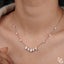 Multi-Stone Baguette and Round Diamond Necklace